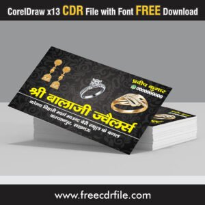 Jewellery business card design cdr file free download