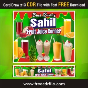 juice shop banner design